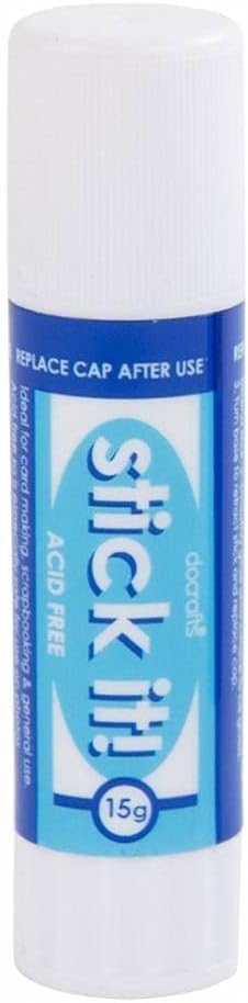 Stick It Glue Stick 15g Brand STICK IT Acid Free Card Making Scrapbooking