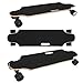 shaofu Electric Skateboard Youth Electric Longboard with Wireless Remote Control, 250W Motor, 20 MPH Top Speed, 10 Miles Range (US Stock) (Black)