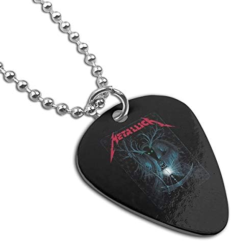 AAMeta A llica Guitar Pick Pendant Necklace Keychain