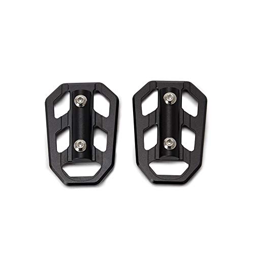 Carrfan Motorcycle Foot Pegs Front Billet Wide Pedals Rest Footpegs for BMW R1200GS G310 2013-2018