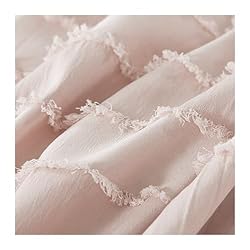 Andency Pink King Size Comforter Set, 3 Pieces Boho