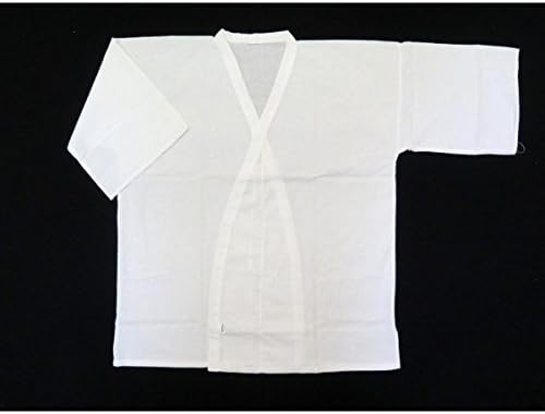 Japanese Men's Traditional Kimono inner under wear Tshirt Juban White from JAPAN L