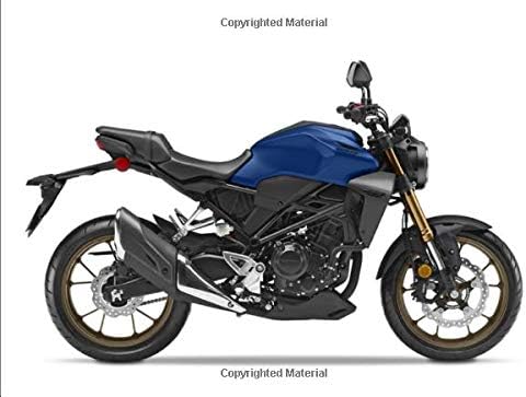 Honda CB300R: 120 pages with 20 lines you can use as a journal or a notebook .8.25 by 6 inches.