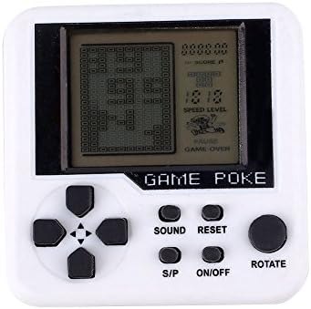 Fdrirect 1 pcs Tetris Educational Intellectual Machine Game Tetris handheld game machine Classic Fun Hand Held Electroni