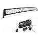 YITAMOTOR 42 Inch 400W Curved LED Light Bar Spot Flood Combo Offroad Lights with 12V Wiring Harness for Truck, Jeep, SUV, UTV, Boat primary