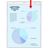 StoreSMART - Sheet Protector - Holes on Short Side, Open Short Side - 25-Pack - 8 1/2