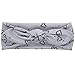 DZT1968® Baby Girl Newest Wide Turban Headband Head Wrap Knotted Hair Band (A)