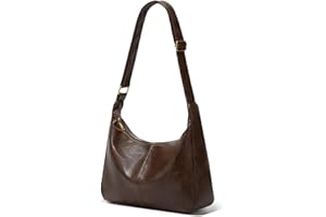 HICARRY Shoulder Bags Slouchy Crossbody bag for women Soft Leather Hobo Bags Retro Tote Handbag Purse