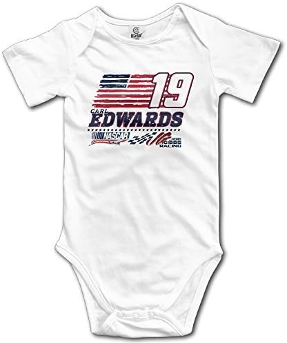 Newborn Cute Baby Carl Edwards 19 Toyota Camry Joe Gibbs Racing Boys Girls Romper Bodysuit Playsuit Union Suit