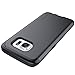 Galaxy S7 Edge Case, LUVVITT [Ultra Armor] Shock Absorbing Case Best Heavy Duty Dual Layer Tough Cover for Samsung Galaxy S7 Edge - Gunmetal/Black