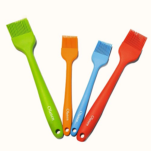 Silicone Basting Brush Pastry Brush Set , Heat Resistant Bru