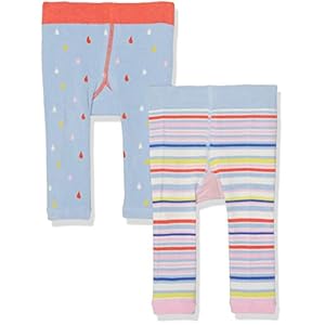 Joules Lively Leggings voor babymeisjes (pak van 2)