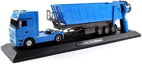 Luxrmoon RC Car 2.4G Toy Car Truck Construction Truck 1:20 Brush Rechargeable Electric 10 km/h Remote Control RC (Blue)