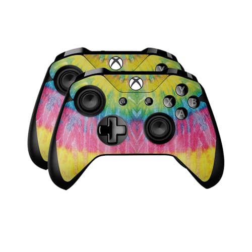 Glossy Glitter Skin Compatible with Microsoft Xbox One Controller (2 Pack) - Ti…