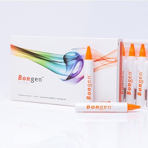 BONGEN Anti-Ageing Daily 1000mg Collagen Drink • Advanced Formula Collagen Type 2 • 10 Plastic ampoules x 10ml •Super Cartilage and ligaments Builder•Fast Tissue Repair•Gentle ON The Stomach