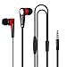 Kimitech Earbud Headphones in-Ear Wired Headset Powerful Sound Stereo Earphones Fit for iPhone iPad iPod Samsung Android Smart-Phones MP3 Player