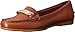 Coach Women¡¯s Olive Saddle Pebble Grain Leather Loafer Flats 7.5 B(M) US Women