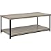 Ameriwood Home Elmwood Coffee Table, Distressed Gray Oak