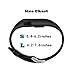 Newest Replacement Bands for Charge HR,sunyfeely Silicone Small Large Band Bracelet Strap for Fitbit Charge HR Wireless Activity Wristband (black, large)