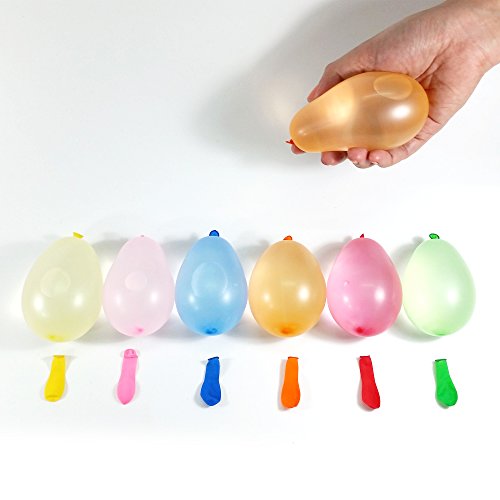 Water Balloons Kit 500 pcs Multi Vibrant Color. Biodegrable. FREE