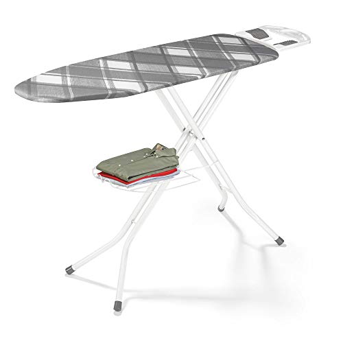 Polder IB1558BBB Deluxe Ironing Board, 48″ x 15″, Includes Cover and