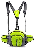 Multifunctional Waterproof Waist Pack with Water Bottle Holder Sports Backpack