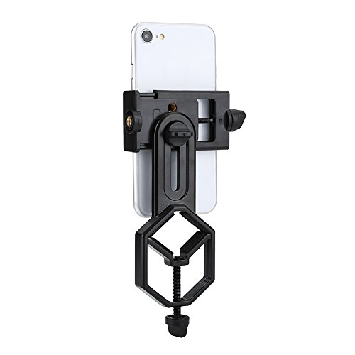 Richer-R Universal Cell Phone Photography Adapter Mount, Aluminium Alloy Telescope Universal Cellphone Mount Suitable for Monocular Rifle Scope Telescope - Thumbnail 3