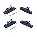 Pioneeryao Sport Road Bike Cycle Bicycle Brake Pads Block 2 Pairs