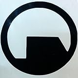 LOVSHARE Black Mesa Logo Vinyl Sticker Decal home