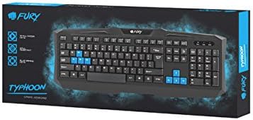 Fury Gaming Typhoon - Gaming Keyboard For PC (US Layout)