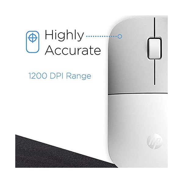 HP-Z3700-White-24-GHz-USB-Slim-Wireless-Mouse-with-Blue-LED1200-DPI-Optical-Sensor-Up-to-16-Months-Battery-Life HP Z3700 White 2.4 GHz USB Slim Wireless Mouse with Blue LED1200 DPI Optical Sensor, Up to 16 Months Battery Life