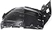Crash Parts Plus Front Passenger Side Right Splash Shield Fender Liner for 2003-2007 Infiniti G35