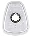 3M 502 HEPA Filter Adaptor 5000 6000 Series 2 Pack