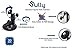 (2pcs) Suction Mount for Arlo HD Pro GO Zmodo Indoor Outdoor Wireless Smart Security Cameras Add on with 1/4 Inch Screw 360 Degree Rotation Fully Adjustable Mount By Sully
