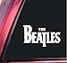 The Beatles Vinyl Decal Sticker - White