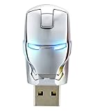 The AVENGERS Ironman War Machine Mask USB Flash Drive 8GB (8GB Sliver)