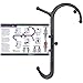 Body Back Buddy Jr - USA Made - Back Massager (Next Gen 2020 Version) Handheld Massage Stick, Trigger Point Massage, Full Body Muscle Pain Relief (Black Marbled)