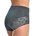 Angelina 6-Pair High-Waisted Lace Accented Boxer Briefs, #915 3X