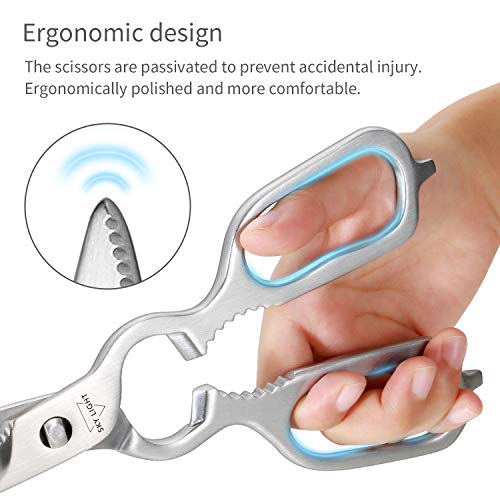 2 Scissors+Multi+Purpose+Stainless+Detachable+Nutcracker