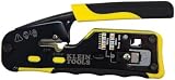 Klein Tools VDV226-110 Ratcheting Modular Data Crimper Wire Cutter Wire Stripper view 9