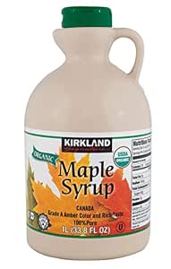 Organic Maple Syrup - Grade A Dark Amber (096619679133)