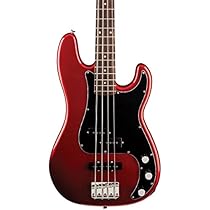 Squier Affinity Series Precision Bass PJ, Rosewood Fingerboard Metallic Red Rosewood Fingerboard
