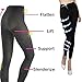Weite Women's Sculpting Sleep Leg Shaper Pants Stretchy Nylon Legging Socks, Breathable Body Shaper Panties, Relieves Legs from Swelling, Shaping Perfect Slim Shape (L)