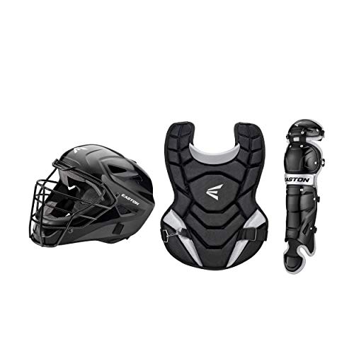 EASTON BLACK MAGIC 2.0 Youth Catchers Protective Box Set, Jr Youth, Age 6 8, Black, Small