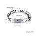 Fashion Jewelry Titanium Steel Lock Bracelets and Key Necklace Set for Men/Women/Lovers/Couples