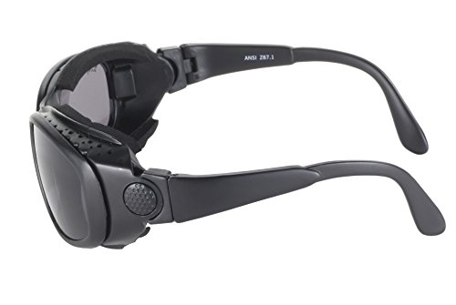 Pacific Coast Airfoil Windproof Lens Kit (Black Frame/Smoke, Yellow, Clear Lens)