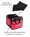 AUTOARK Multipurpose Car SUV Trunk Organizer,Durable Collapsible Adjustable Compartments Cargo Storage,AK-032