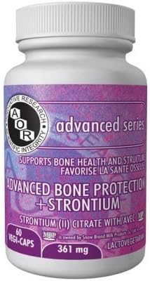 AOR Advanced Bone Protection + Strontium - 60 Caps by Advanced Orthomolecular Research