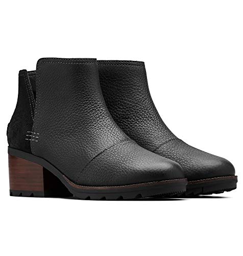 Sorel-Womens-Cate-Cut-Out-Bootie-Waterproof-Ankle-Boot-with-Stacked-Heel