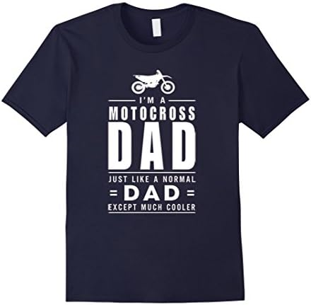 Men's MOTOCROSS DAD Large Navy